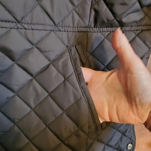 Ralph Lauren Black Quilted Women's Jacket Black. NWT  SZ XL. - Picture 7 of 15